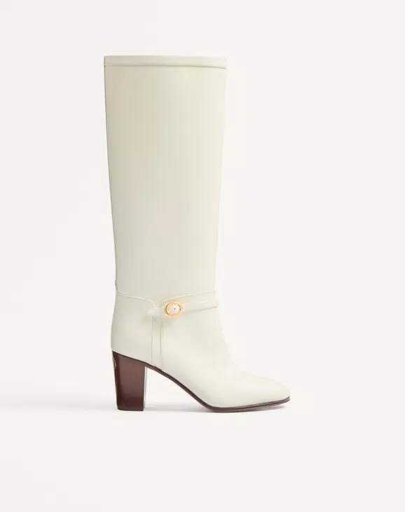 Valentino Pattie Calfskin Boot 75Mm - Image 1